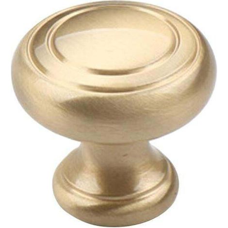 Poignée de tiroir/meuble en laiton massif, 16 mm, pour porte ou meuble. (1/5)