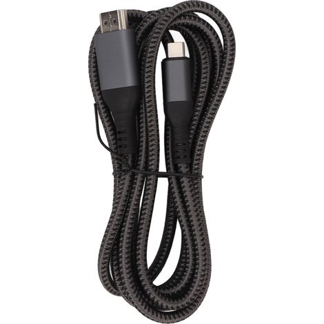 Câble USB-C vers HDMI 4K UHD 60Hz adaptateur vidéo magnétique pour MacBook Pro Galaxy S21 (1/5)
