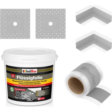 Kit de joint Dichtset 103G, film liquide 7 kg, ruban adhésif 5 m, 2 coins, 2 manchettes (1/5)