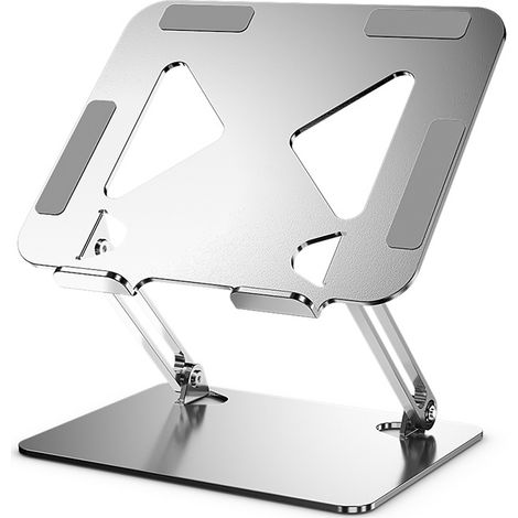 Support pour ordinateur portable ergonomique en alliage d'acier au carbone avec dissipation thermique verticale accrue (1/5)