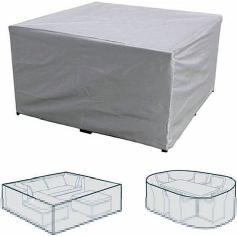 Housse de Protection Rectangulaire Imperméable pour Meubles de Jardin – Anti-Poussière, Anti-UV, pour Chaise ou Table (123 x 61 x 72 cm) (1/5)