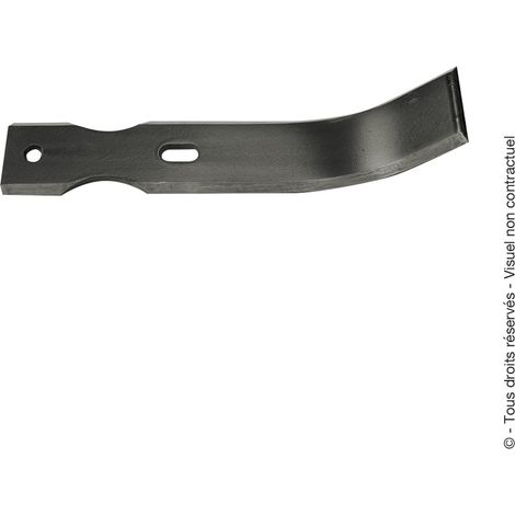 Couteau de fraise bineur réversible universel 210 mm CBUR210