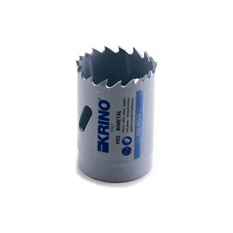 Krino scie cloche Bimet  25mm HSS M3 pour me'tal plastique bois profondeur 30mm sans axe