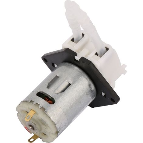 12V 35 Dosierpumpe DIY Peristaltikschlauchkopf für Aquarienlabor-Chemieanalyse (weiß) (1/5)
