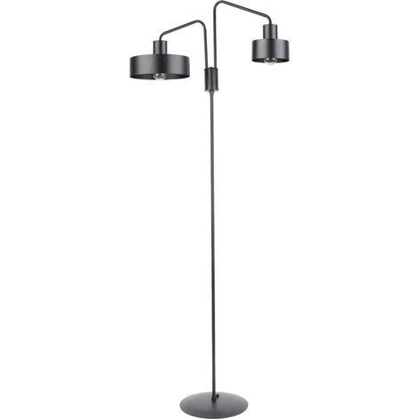 Lampada da terra Jumbo nera moderna E27 15W Sigma Lighting