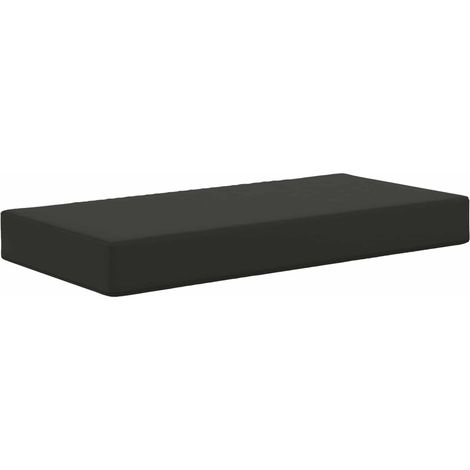 Maison Exclusive - Cuscino da Sedia Esterno Nero 80 x 40 x 8 cm 100% Poliestere