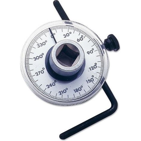 GONIOMETRO 1/2" Medidor de angulo para llave dinamometrica (1/4)