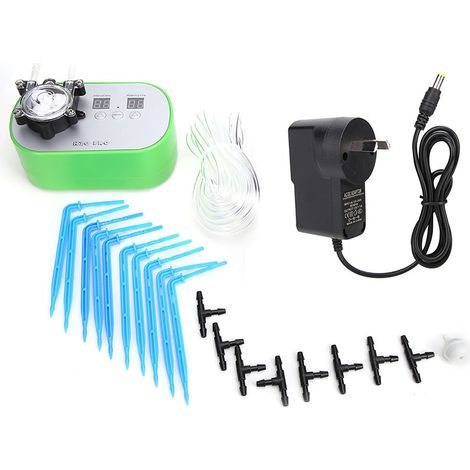 Système d'arrosage automatique pompe à irrigation goutte à goutte intelligente avec minuterie programmable prise AU 100240V (1/5)