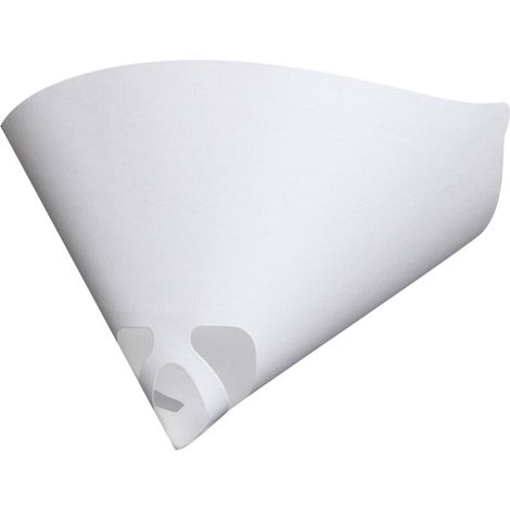 50 filtros de embudo para pintura, coladores cónicos de papel de nailon de malla 100