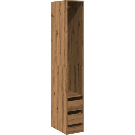 Maison Exclusive - Kleiderschrank Artisan-Eiche 30x50x200 cm Holz