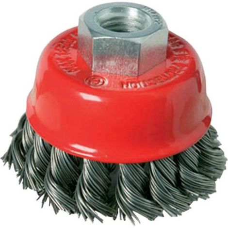 BROSSE À FILS MÉTALLIQUES TORSADÉS 65 MM SILVERLINE 733234