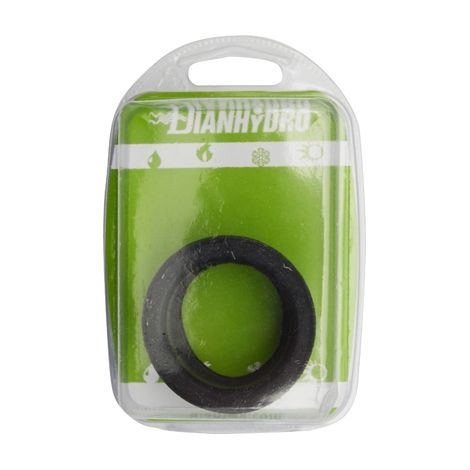 MORSETTO IN GOMMA NERA PER CURVE TECNICHE BLISTER- Diam. mm 46- FAIDF- pezzi 1