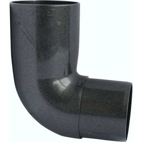 Marley Rohrbogen DN 53, 87°, anthrazit metallic