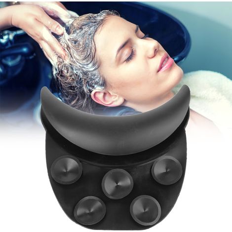 Coussin de nuque en silicone pour spa capillaire et bac à shampoing. (1/5)