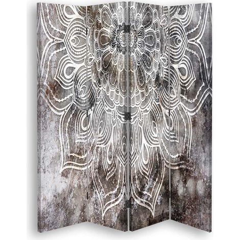 Paravento bilaterale 360, Ornamento orientale - 145x170 (1/5)