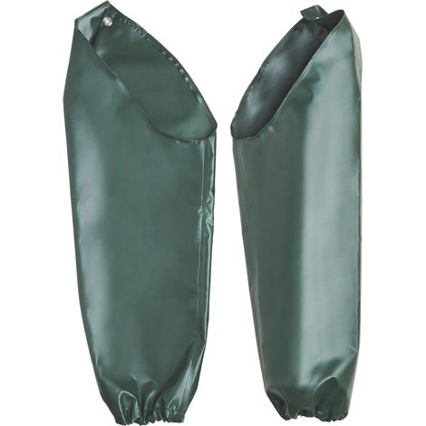 MANICOTTI NYLON BISPALMATO IN PVC C/OCCHIELLO 350 gr/mq Col. Verde Mis. M