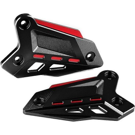 Für Kawasaki Z900 Z900se Z-900 Se Motorradzubehör Fußrasten Vorderpedalflügelhalterung Fersenplatten Schutzprotektor Z 900 900se - OHNE LOGO Schwarz 2