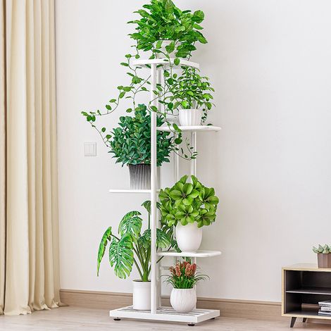 Indoor 5-Layer Flower Plant Stand pour jardin, terrasse et balcon - accessoire jardin, décoration extérieure (1/5)