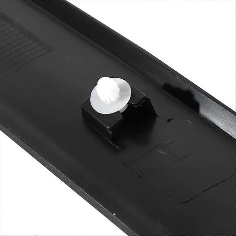 Garniture de porte arrière droite inférieure pour Nissan Rogue - Moulure latérale, pièce de remplacement côté passager, finition noire, kit de fixation inclus (1/5)