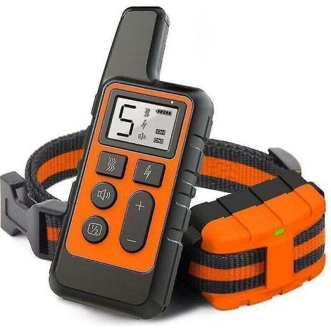 [JAMAIS UTILISÉ] Collier de dressage pour chien étanche Pet 500m Télécommande rechargeable (1/2)