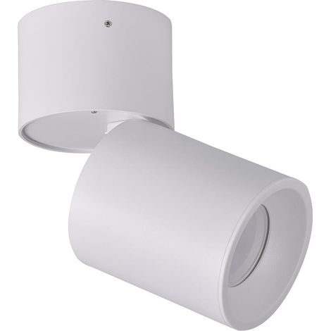Spot plafond orientable GU10 blanc alu ASTRA Polux (1/5)