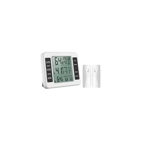 Termómetro para refrigerador, termómetro digital para congelador con monitor de temperatura (1/4)