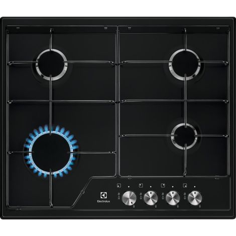 Electrolux EGS6424K piano cottura nero 60 cm (1/2)