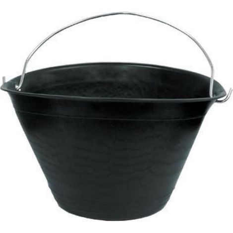CALDARELLA IN PLASTICA NERA Diam. 34