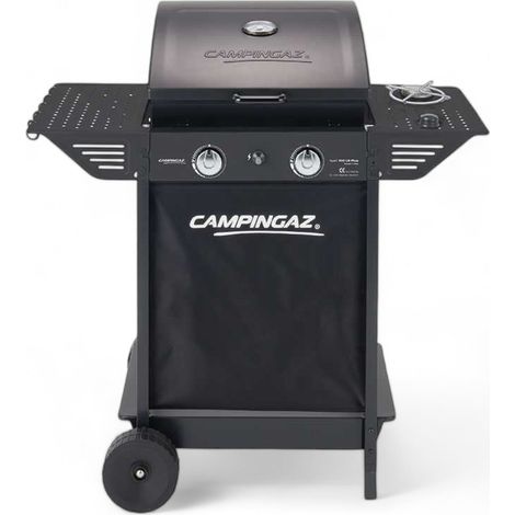 Barbacoa de gas 2 quemadores 9,2Kw acero con quemador lateral XPERT 100 LS PLUS