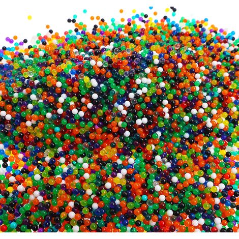 20 070 perles colorées absorbant l'eau pour la décoration intérieure - grandes, moyennes et petites (1/5)