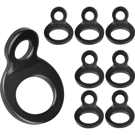 8 Pcs Crochet Remorque, Ancrages d'Arrimage, Anneau Arrimage d'Ancrage à Joint Torique, Anneau De Levage Pour Montage Dans Le Garage (1/5)