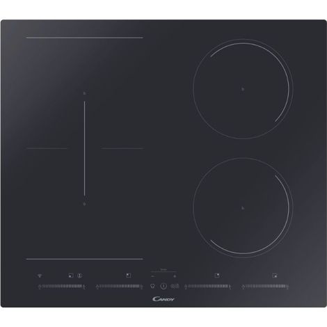 Candy New Timeless CTPS64MCTTWIFI Schwarz Integriert 59 cm Zonen-Induktionskochfeld 4 Zone(n)