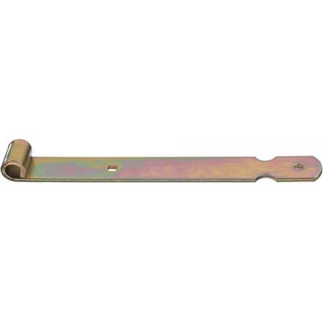 Bandella con occhiolo Ø 10 x 300 mm. - zincato giallo