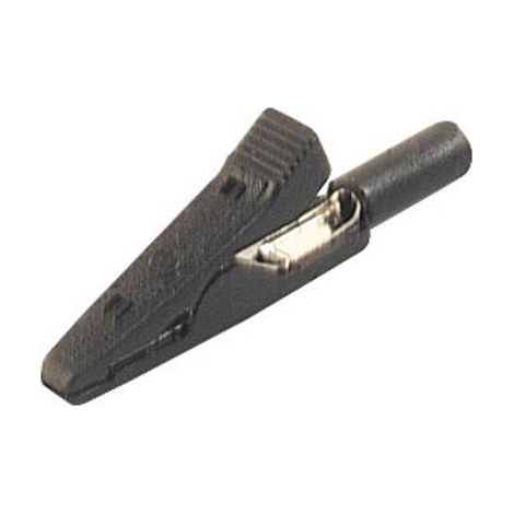 Hirschmann Test & Measurement MA 1 S sw Pince crocodile enfichable 2 mm Ohne Messkategorie noir (1/3)