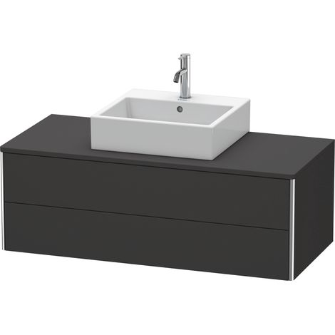 Lavabo consola Duravit XSquare, suspendido, 2 cajones, (1/3)