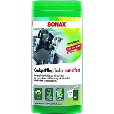Sonax CockpitPflegeTücher Green-Lemon Matteffect Box