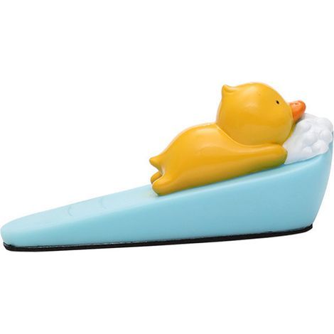 Arrêt de porte en forme d'animal mignon, prévention des collisions, coupe-vent, empêche le glissement, bouchon décoratif amusant, canard (1/5)