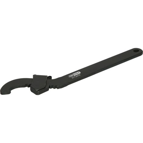 KS Tools Verstellbarer Hakenschlüssel mit Nase, 20 - 42 mm - 517.2474 (1/2)