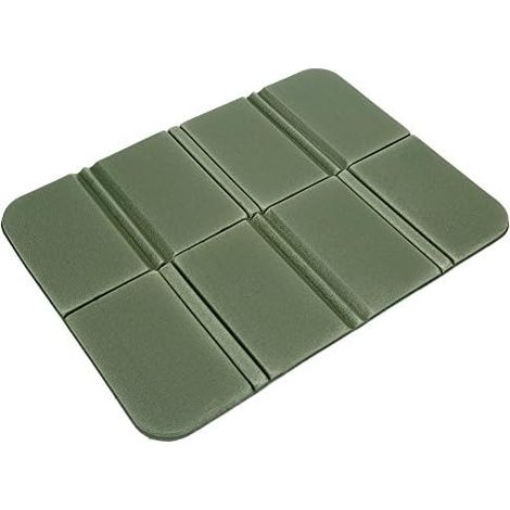 Siège de pique-nique vert militaire 38 x 27 cm - Pliable, imperméable, pour l'extérieur (1/5)