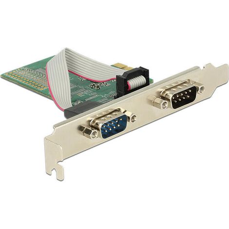 Delock 89555 Tarjeta PCI Express a 2 RS-232 Serie (1/3)