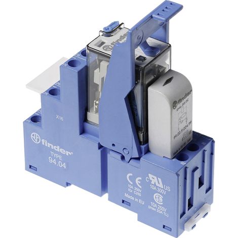 Finder 58.34.9.024.0900 Koppelrelais 24 V/DC 7 A 4 Wechsler  1 St.