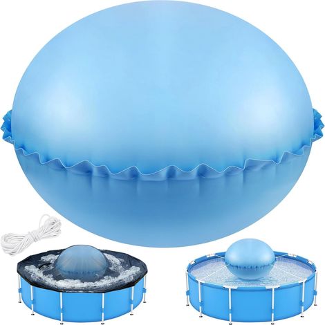 Coussin hivernage piscine - Gonflable - 120x120 cm - Hors sol - Spa, fontaine (1/5)