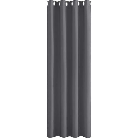 Rideaux Occultants Isolant Thermique Anti Froid, 150x190 CM (Largeur x Hauteur), Rideaux pour Salon et Chambre, Design Moderne à Oeillets (1/5)