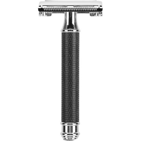 Rasoir manuel professionnel en alliage de zinc lavable pour homme, tondeuse à barbe portable pour la maison (1/5)