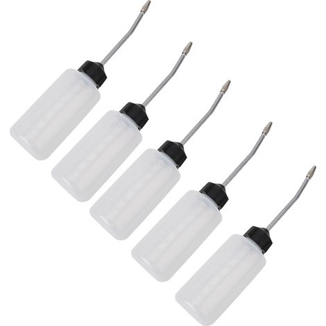 5 Stück Ölspender für Nähmaschinen mit verlängerter Mutterspitze, 120 ml Ölspender (1/5)