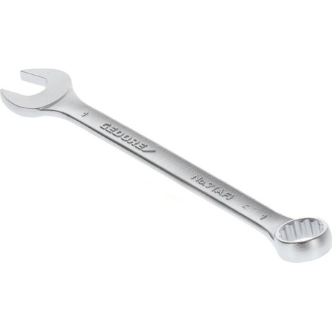 7 1AF Llave combinada de anillo y boca, perfil UD 1" (1/4)