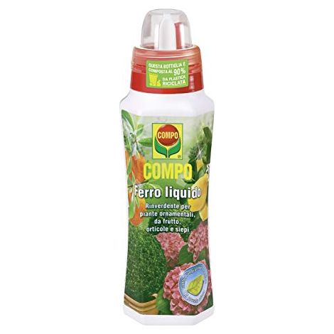 COMPO Ferro Liquido, Soluzione di concime a base di ferro, 500 ml (1/4)