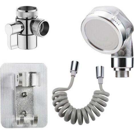 Sink Faucet Sprayer Attachment, Sink Shower Head Attachment Set, Bathtub Faucet, Laundry Bathroom Kitchen Sink Extension Hose, 2 meters (1/5)