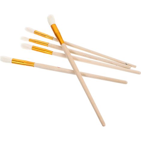 5 Pcs Pinceau à Pollinisation Manuelle pour Tomates et Fruits Outil de Jardinage pour Plants D'intérieur et D'extérieur (1/5)