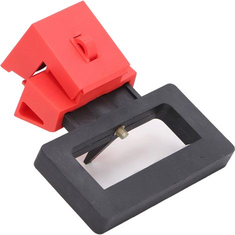 Dispositif de verrouillage de disjoncteur, verrou de disjoncteur à pince, adapté aux disjoncteurs avec un diamètre de poignée de 70 mm ou moins, applicable à une utilisation domestique/hôtelière, 480 (1/5)